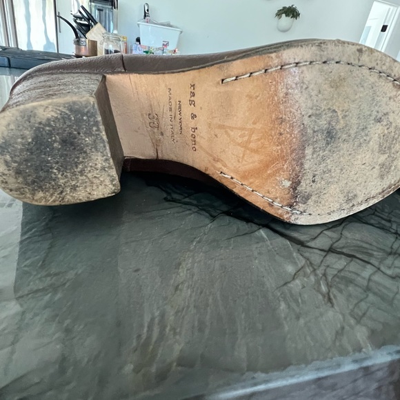 Rag and bone knee high leather boots size 38 - Picture 5 of 5